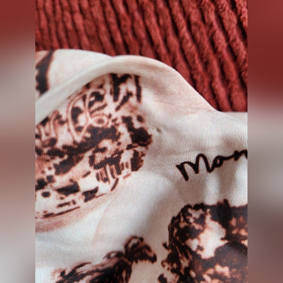 Les coyotes de Paris NWT summer postcard faux wrap maxi skirt size small - Picture 5 of 8